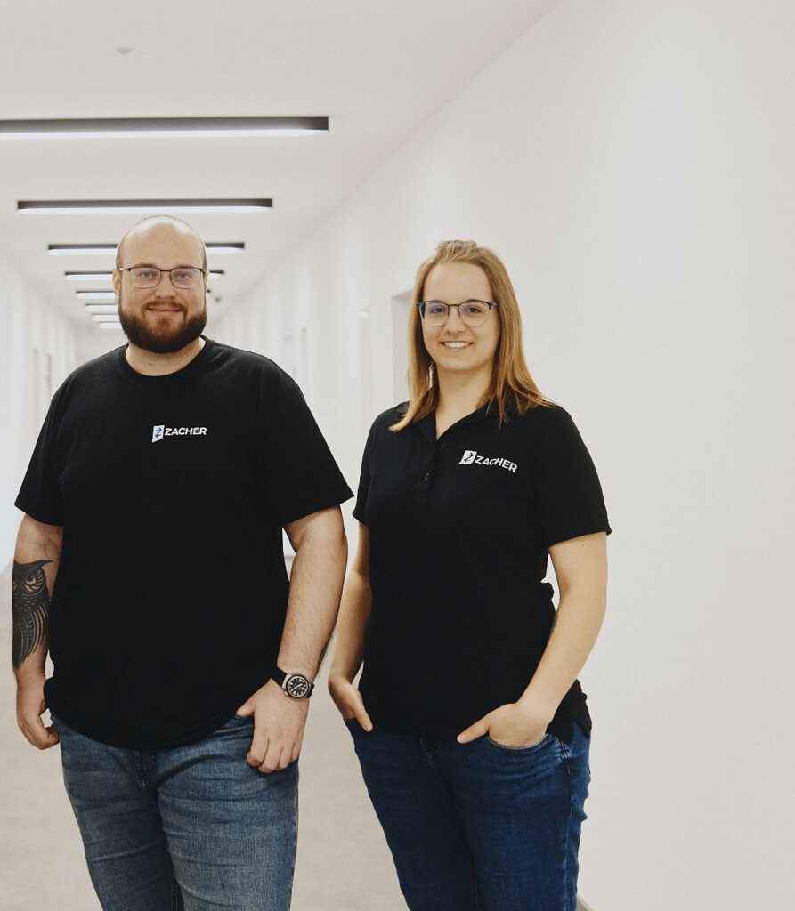 Fluchtplan mit Etagenübersicht im Treppenhaus